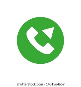 Green phone icon  - Phone call button