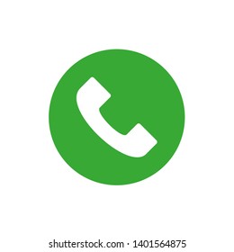 Green phone icon  - Phone call button