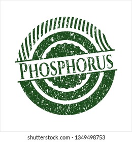 Green Phosphorus with rubber seal texture