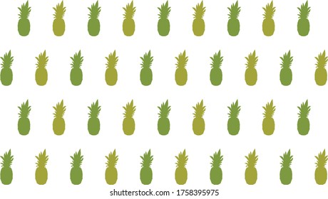 Green pineapple pattern background 
texture 