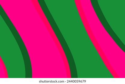 green and pink background banner design with liquid wave shapes for banner, poster, flayer, card design