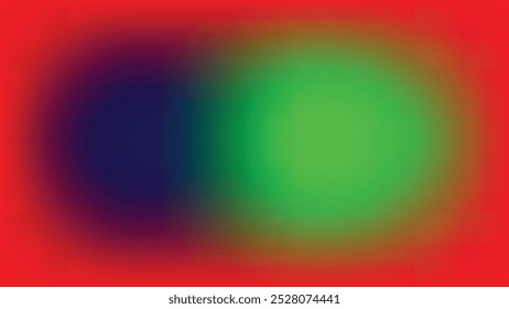 Green and pink background with a purple background