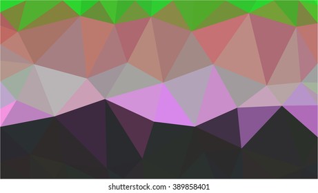 Green pink black polygonal background