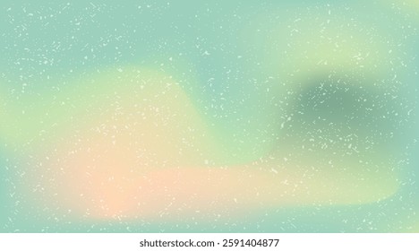 green and pink blurred gradient with grain noise effect background, for art product design, social media, trendy, vintage, flyer, banner