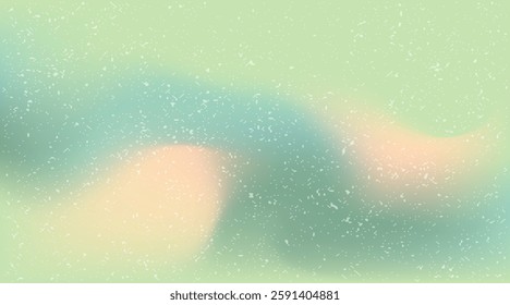 green and pink blurred gradient with grain noise effect background, for art product design, social media, trendy, vintage, flyer, banner
