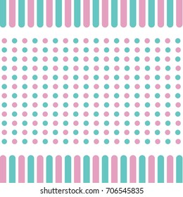green pink  dots Background.vector illustration.