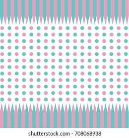 green pink  dots Background.vector illustration.