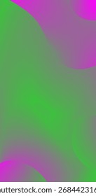 Verde Rosa Gradiente Copiar Espaço Fundo Folha Pastel arco-íris Modelo para apresentação Capa para web design Abstrato colorido