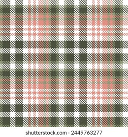 Green Pink White Tartan Pattern Seamless. Sweet Checker Pattern for Shirt Printing,clothes, Dresses, Tablecloths, Blankets, Bedding, Paper,quilt,fabric and Other Textile Products.