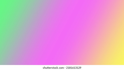 green pink yellow gradient vector background