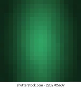 Green pixelated background. Vector template for a presentation.