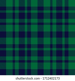Green Plaid, checkered, tartan seamless pattern suitable for fashion textiles and graphics