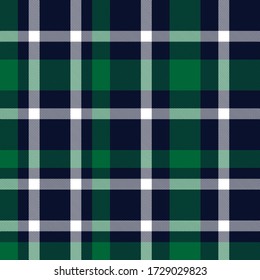 Green Plaid, checkered, tartan seamless pattern suitable for fashion textiles and graphics