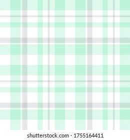 Green Plaid, checkered, tartan seamless pattern suitable for fashion textiles and graphics