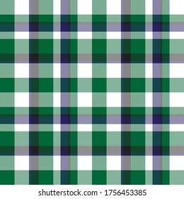 Green Plaid, checkered, tartan seamless pattern suitable for fashion textiles and graphics