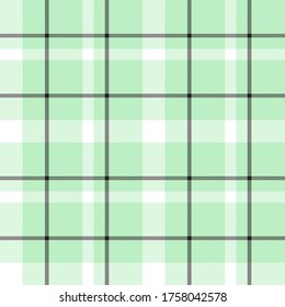 Green Plaid, checkered, tartan seamless pattern suitable for fashion textiles and graphics