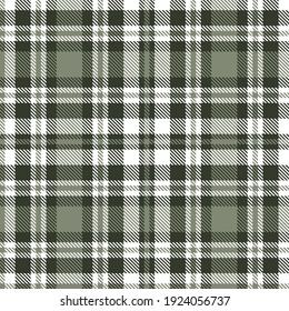 Green Plaid, checkered, tartan seamless pattern suitable for fashion textiles and graphics