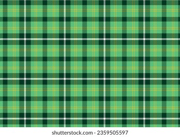 Green plaid Christmas pattern style