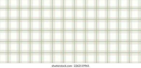 Green plaid light background vector illustration.