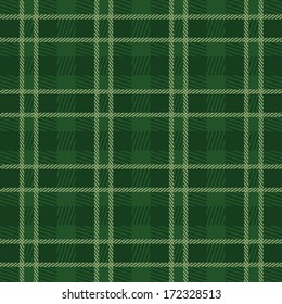 Green Plaid Pattern.Vector Illustration.