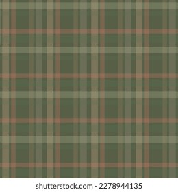Fondo del patrón de tartán de manto verde, diseño sin fisuras de gingham. 