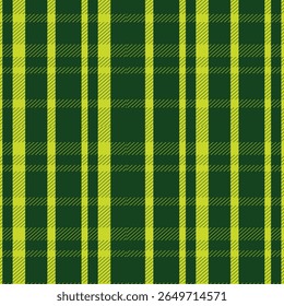 Grün kariert. Tartan-Muster für Textilien, Papier und andere Drucke.