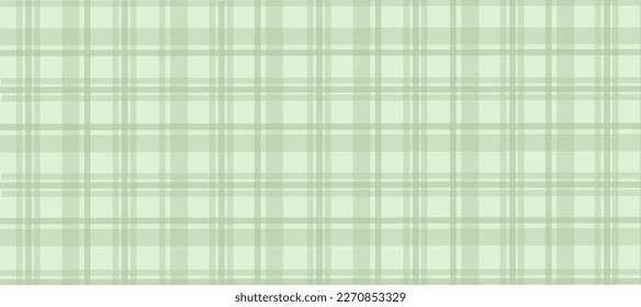 Green plaid texture background vector illustration.