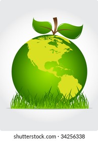 Green planet - apple style