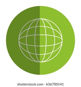 green planet ecology icon