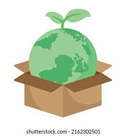 Descarga de icono editable de Planeta Verde 

