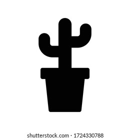 green plant vector glyph flat icon