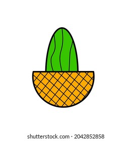 Plantas verdes en macetas.