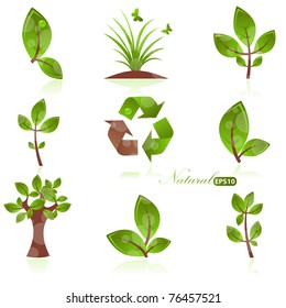 Green Plants Set