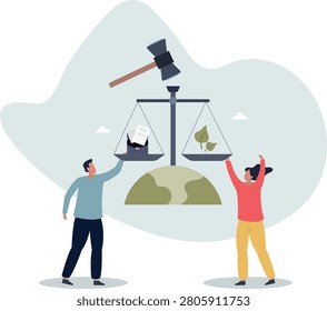 Green policy as governmental environment strategy plan.life situation and activities.
