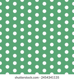 diseño de patrón sin fisuras de lunares verdes