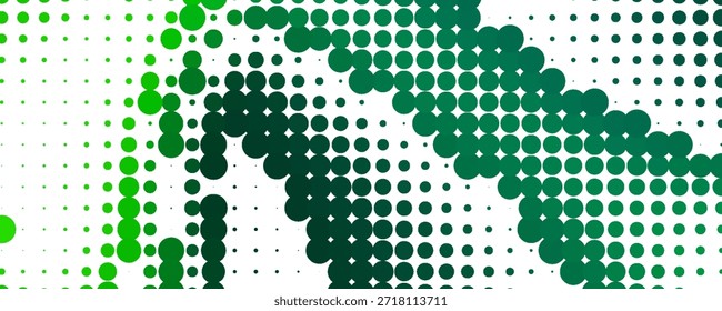 Textura de lunares verdes sobre fondo blanco, patrón blanco sin fisuras con lunares verdes, patrón de lunares verdes sin fisuras, patrón de lunares verdes