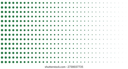 Grüne Polka Dot Textur auf weißem Hintergrund, weißes nahtloses Muster mit grünem Polka-Punkt, nahtloses grün gepunktetes Muster, grünes Polka-Punkt-Muster