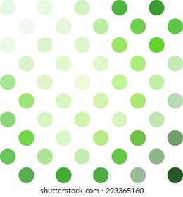 Green Polka Dots Background, Creative Design Templates