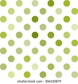 Green Polka Dots Background, Creative Design Templates