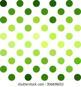Green Polka Dots Background, Creative Design Templates