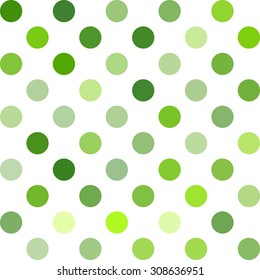 Watercolor Mint Green Polka Dot Background Stock Illustration 496294780