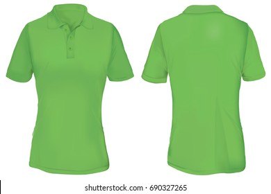 green polo shirt school