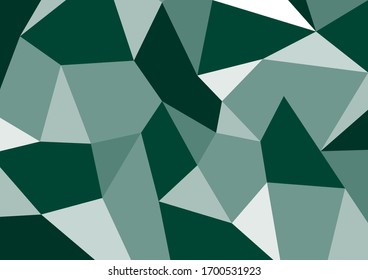 Textura de fondo de polígono verde