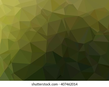 Green polygon background