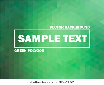 green polygon background, polygon art, texture