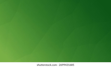 Green Polygon Gradient Abstract Background. Suit for banner, web, brochure, pamflet and presentation