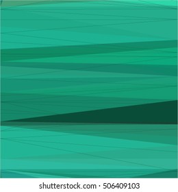Green polygonal abstract geometric background, triangles, vector illustration