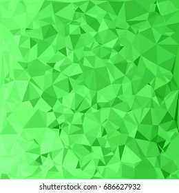 Green Polygonal Background, Creative Design Templates