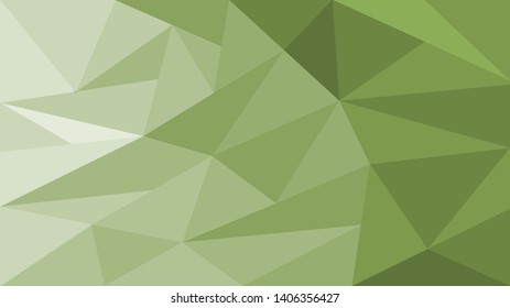 Green polygonal background. Vector illustration usable for wallpapers, banners, business cards, websites