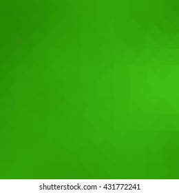 Green polygonal illustration, low poly style vector